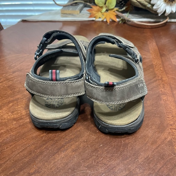 Dunham Nolan fisherman hiking  Leather Sport Sandals - Picture 5 of 11